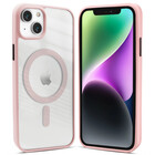 Coverzs Coverzs iPhone 13 hoesje Magsafe mat (roze)