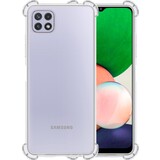 Ceezs Samsung Galaxy A22 5G TPU hoesje shockproof case transparant backcover Ceezs Samsung Galaxy A22 5G TPU hoesje shockproof case transparant backcover