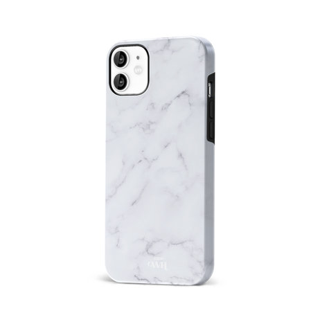 xoxo Wildhearts xoxo Wildhearts Marble White Lies - iPhone 11 hoesje xoxo Wildhearts xoxo Wildhearts Marble White Lies - iPhone 11 hoesje