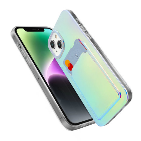 ShieldCase® ShieldCase iPhone 13 laser case pasjeshouder IMD ShieldCase® ShieldCase iPhone 13 laser case pasjeshouder IMD