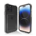 ShieldCase® ShieldCase iPhone 13 Pro Max pasjeshouder hoesje bumper (transparant)