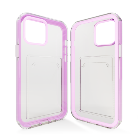 ShieldCase® ShieldCase iPhone 11 pasjeshouder hoesje bumper (paars) ShieldCase® ShieldCase iPhone 11 pasjeshouder hoesje bumper (paars)