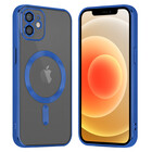 Coverzs Coverzs iPhone 12 Magsafe hoesje met camera cover (blauw)