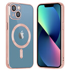 Coverzs Coverzs iPhone 13 Magsafe hoesje met camera cover (roze)