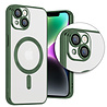 Coverzs Coverzs iPhone 14 Magsafe hoesje met camera cover (donkergroen) Coverzs Coverzs iPhone 14 Magsafe hoesje met camera cover (donkergroen)
