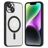 Coverzs iPhone 14 Magsafe hoesje met camera cover (zwart) Coverzs iPhone 14 Magsafe hoesje met camera cover (zwart)