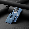 Coverzs Coverzs iPhone 13 Pro Magsafe gevlochten hoesje met pasjeshouder (blauw) Coverzs Coverzs iPhone 13 Pro Magsafe gevlochten hoesje met pasjeshouder (blauw)