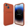 ShieldCase® ShieldCase iPhone 13 Mini backcover hoesje met pashouder (terracotta) ShieldCase® ShieldCase iPhone 13 Mini backcover hoesje met pashouder (terracotta)