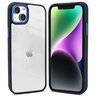 Coverzs Coverzs iPhone 13 solid bumper hoesje mat (blauw)