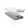 Coverzs Coverzs iPhone 14 hoesje transparant camera cover (donkerblauw) Coverzs Coverzs iPhone 14 hoesje transparant camera cover (donkerblauw)