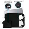 Coverzs Coverzs Laptophoes 15.6 inch met organizer voor accessoires (zwart) Coverzs Coverzs Laptophoes 15.6 inch met organizer voor accessoires (zwart)
