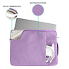 Coverzs Coverzs Luxe laptophoes 15.6 Inch (paars) Coverzs Coverzs Luxe laptophoes 15.6 Inch (paars)