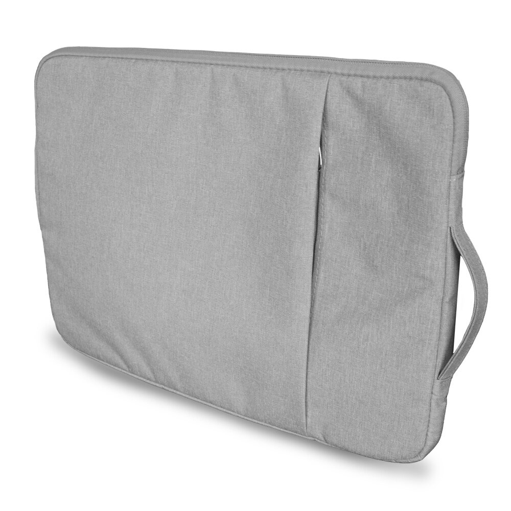 Coverzs Coverzs Luxe laptoptas met handvat 15.6 Inch (grijs) Coverzs Coverzs Luxe laptoptas met handvat 15.6 Inch (grijs)