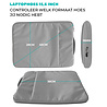 Coverzs Coverzs Luxe laptophoes 15.6 Inch (grijs) Coverzs Coverzs Luxe laptophoes 15.6 Inch (grijs)