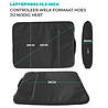 Coverzs Coverzs Luxe laptophoes 15.6 inch (zwart) Coverzs Coverzs Luxe laptophoes 15.6 inch (zwart)