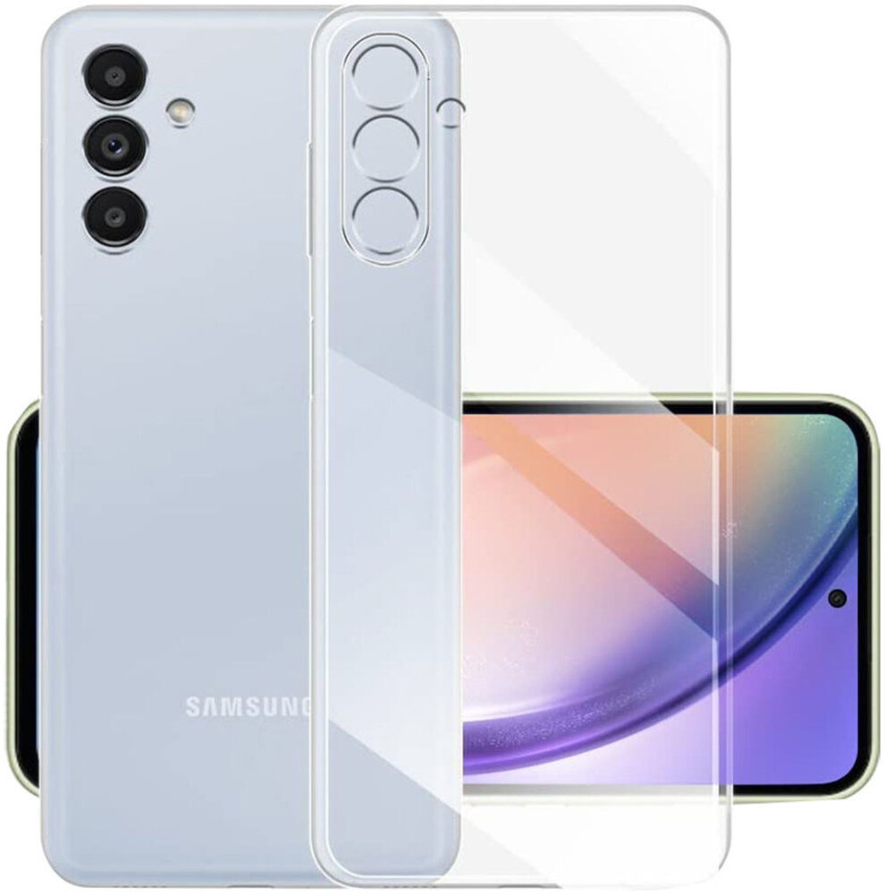 ShieldCase® ShieldCase Samsung Galaxy A34 5G ultra thin silicone hoesje (transparant) ShieldCase® ShieldCase Samsung Galaxy A34 5G ultra thin silicone hoesje (transparant)