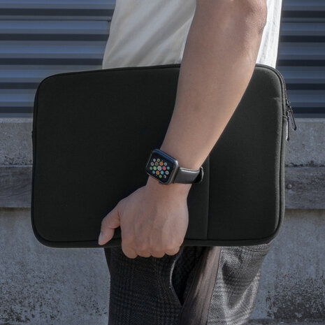 Coverzs Coverzs Laptophoes 16 inch (zwart) Coverzs Coverzs Laptophoes 16 inch (zwart)