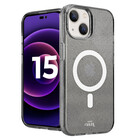 xoxo Wildhearts Xoxo WildHearts iPhone 15 TPU MagSafe glitter case (zwart)