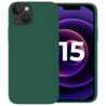 Ceezs Ceezs iPhone 15 hoesje siliconen (donkergroen) Ceezs Ceezs iPhone 15 hoesje siliconen (donkergroen)