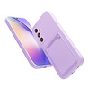 ShieldCase® ShieldCase Samsung Galaxy A14 4G/5G silicone hoesje met pasjeshouder (paars) ShieldCase® ShieldCase Samsung Galaxy A14 4G/5G silicone hoesje met pasjeshouder (paars)