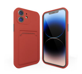 ShieldCase® iPhone 11 backcover hoesje met pashouder (terracotta) ShieldCase® iPhone 11 backcover hoesje met pashouder (terracotta)