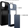 ShieldCase® ShieldCase iPhone 15 Kaarthouder case met slider (donkerblauw) ShieldCase® ShieldCase iPhone 15 Kaarthouder case met slider (donkerblauw)