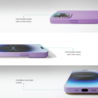Coverzs Coverzs iPhone 15 Pro Max Solid silicone hoesje (lichtpaars) Coverzs Coverzs iPhone 15 Pro Max Solid silicone hoesje (lichtpaars)