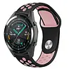Huawei Watch GT sport bandje (zwart/roze) Huawei Watch GT sport bandje (zwart/roze)