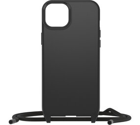 Otterbox OtterBox iPhone 15 plus React MagSafe hoesje met koord (zwart) Otterbox OtterBox iPhone 15 plus React MagSafe hoesje met koord (zwart)