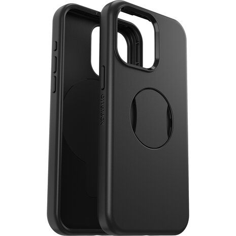 Otterbox OtterBox iPhone 15 Pro Max OtterGrip Symmetry hoesje (zwart) Otterbox OtterBox iPhone 15 Pro Max OtterGrip Symmetry hoesje (zwart)