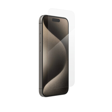 ZAGG InVisibleShield iPhone 15 Pro Glass XTR screenprotector ZAGG InVisibleShield iPhone 15 Pro Glass XTR screenprotector