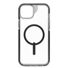 ZAGG Gear4 iPhone 15 Plus Santa Cruz MagSafe hoesje (transparant, zwart)