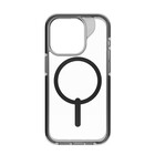 ZAGG Gear4 iPhone 15 Pro Santa Cruz MagSafe hoesje (transparant, zwart)