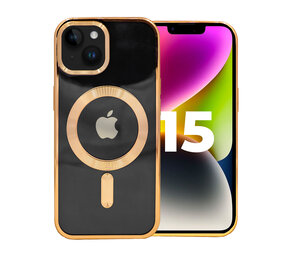 ShieldCase® iPhone 15 MagSafe hoesje met camera Bumper (goud) ShieldCase® iPhone 15 MagSafe hoesje met camera Bumper (goud)