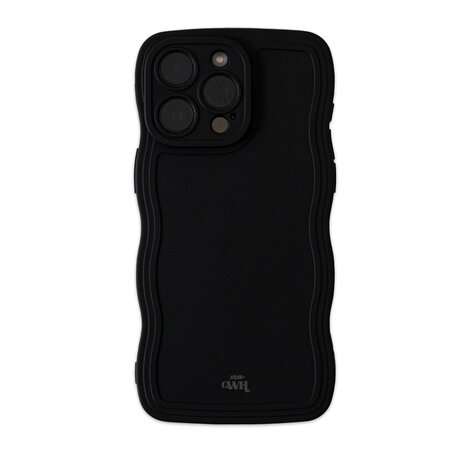 xoxo Wildhearts xoxo Wildhearts Wavy case Black - iPhone 15 Pro Max hoesje xoxo Wildhearts xoxo Wildhearts Wavy case Black - iPhone 15 Pro Max hoesje