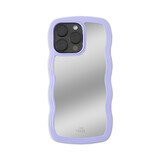 xoxo Wildhearts Wavy mirror case Lilac - iPhone 15 Pro Max hoesje xoxo Wildhearts Wavy mirror case Lilac - iPhone 15 Pro Max hoesje