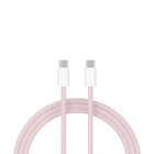 ShieldCase® ShieldCase USB-C naar USB-C kabel voor iPhone modellen 1 Meter (roze)