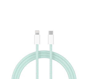 ShieldCase® USB-C naar Lightning kabel voor iPhone modellen 1 Meter (groen) ShieldCase® USB-C naar Lightning kabel voor iPhone modellen 1 Meter (groen)