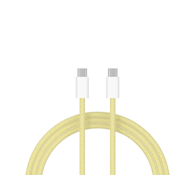 ShieldCase® USB-C naar USB-C kabel voor Samsung modellen 1 Meter (geel) ShieldCase® USB-C naar USB-C kabel voor Samsung modellen 1 Meter (geel)