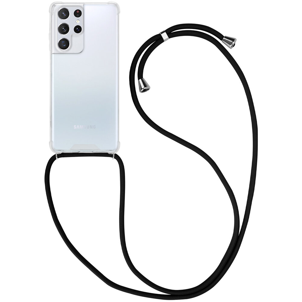 ShieldCase® ShieldCase Samsung Galaxy S24 Ultra Shock case met koord ShieldCase® ShieldCase Samsung Galaxy S24 Ultra Shock case met koord