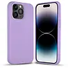 Coverzs Coverzs iPhone 15 Pro Max Solid silicone hoesje (lichtpaars) Coverzs Coverzs iPhone 15 Pro Max Solid silicone hoesje (lichtpaars)