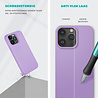 Coverzs Coverzs iPhone 15 Pro Max Solid silicone hoesje (lichtpaars) Coverzs Coverzs iPhone 15 Pro Max Solid silicone hoesje (lichtpaars)
