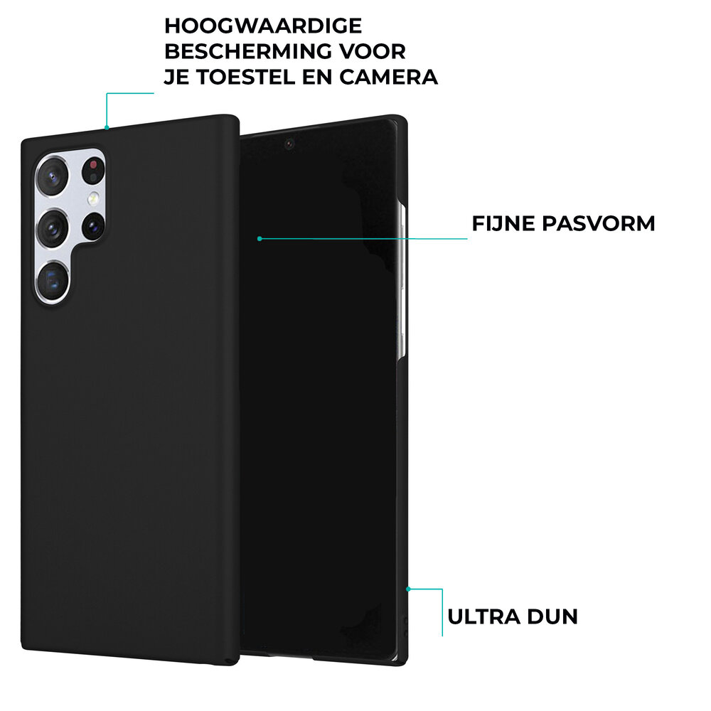 ShieldCase® ShieldCase Samsung Galaxy S24 Ultra Slim case (zwart) ShieldCase® ShieldCase Samsung Galaxy S24 Ultra Slim case (zwart)