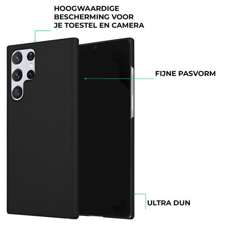 ShieldCase® ShieldCase Samsung Galaxy S24 Ultra Slim case (zwart) ShieldCase® ShieldCase Samsung Galaxy S24 Ultra Slim case (zwart)