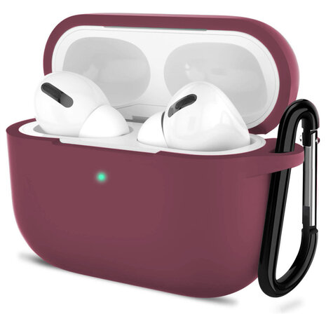 ShieldCase® Shieldcase Airpods Pro 2 silicone case (burgundy)