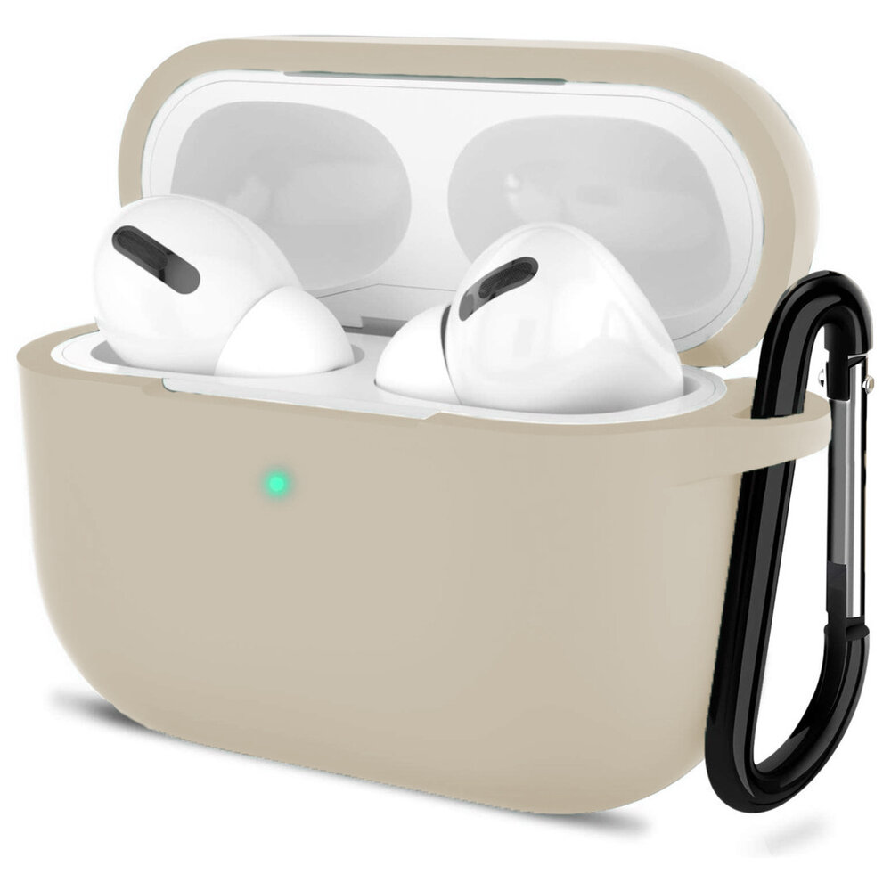 ShieldCase® Shieldcase Airpods Pro silicone case (Beige)