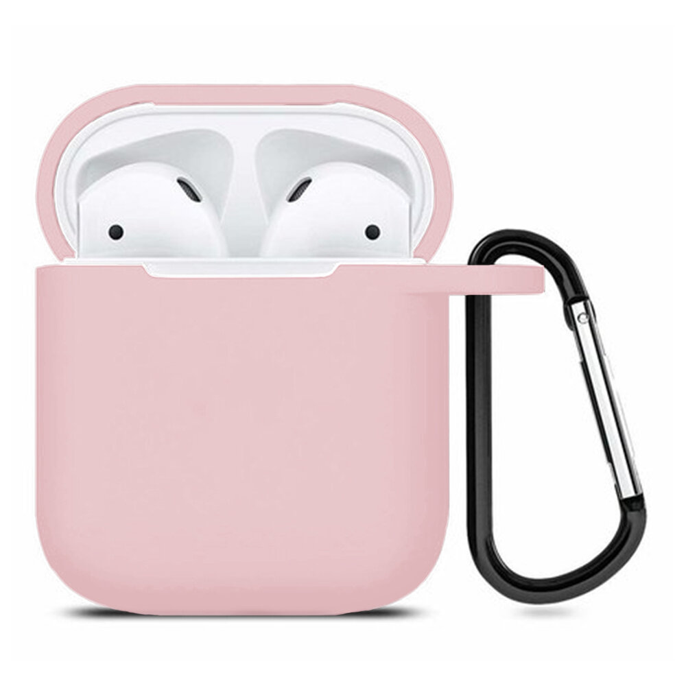 ShieldCase® Shieldcase Apple Airpods silicone case (licht roze)