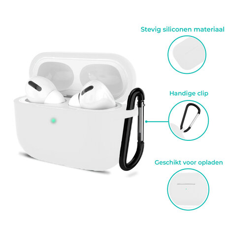 ShieldCase® Shieldcase Apple Airpods Pro silicone case (wit)