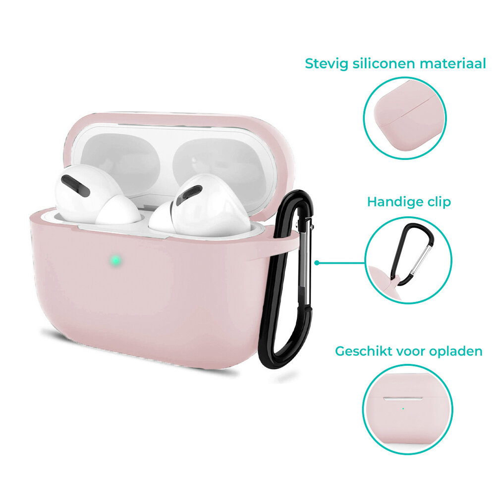 ShieldCase® Shieldcase Airpods Pro silicone case (lichtroze)