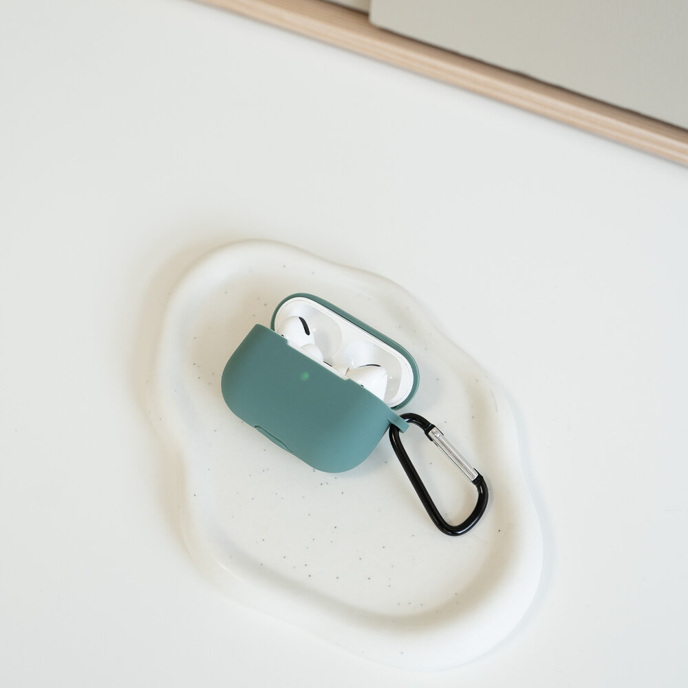 ShieldCase® Shieldcase Airpods Pro silicone case (donkergroen)
